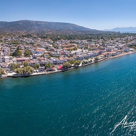 Seaside Villa Andronikos Amarynthos Bagian luar foto