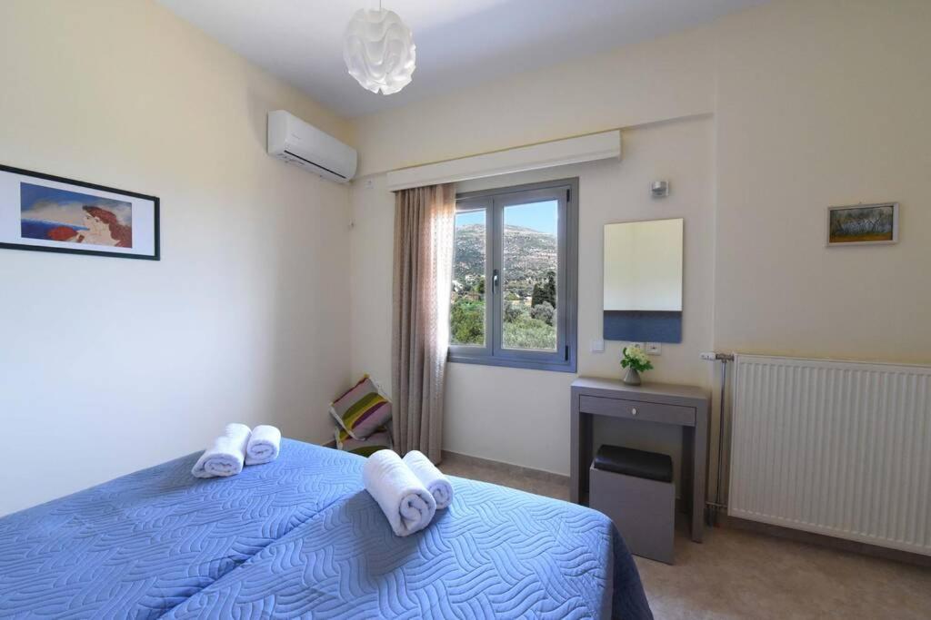 Seaside Villa Andronikos Amarynthos Bagian luar foto