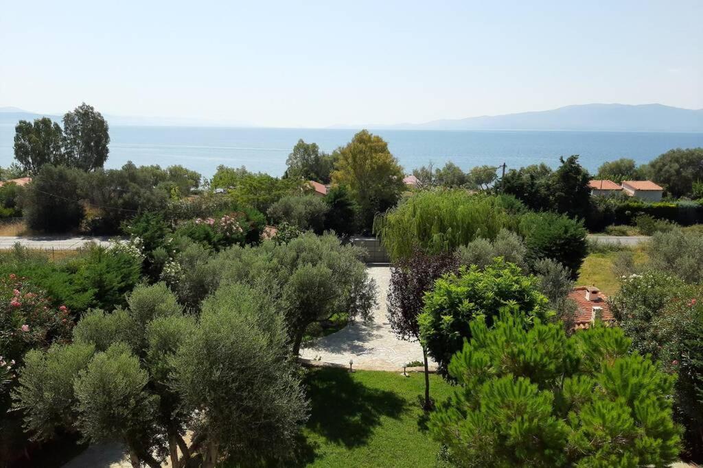 Seaside Villa Andronikos Amarynthos Bagian luar foto
