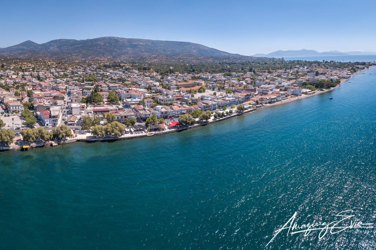 Seaside Villa Andronikos Amarynthos Bagian luar foto